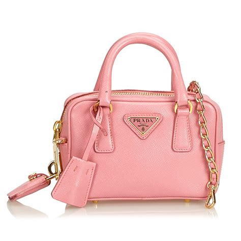 borsa prada rosa saffiano|Prada Bags for Women .